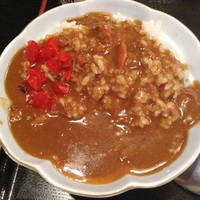 「カレーセット 580円(ラーメンつき)」@増味家の写真