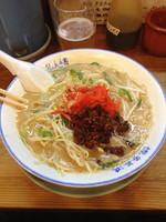 「もやしラーメン」@博多長浜ラーメン ああ博多人情 盛岡店の写真