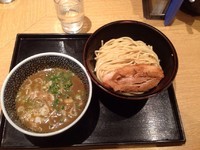 「鶏白湯煮干しつけ麺」@煮干中華ソバ 宮庵の写真