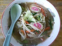 「野菜ラーメン塩味」@たらふくの写真