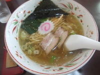 「中華そば塩500円」@ふじ乃の写真