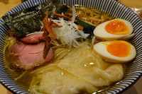 「特製塩そば （細麺・大盛）＋ぶた飯」@饗 くろ㐂の写真