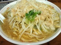 「普通盛小700円　アブラ多め」@ラーメン二郎 品川店の写真