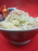 「小ラーメン（ヤサイニンニクアブラ）￥６５０」@ラーメン二郎 仙台店の写真