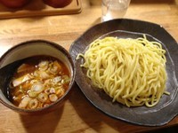 「辛味つけ麺中盛」@つけ麺屋 やすべえ 秋葉原店の写真