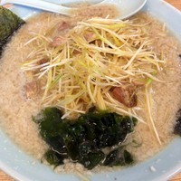 「ネギラーメン（麺固め・脂多め）600円」@ラーメンショップ 深谷川本店の写真