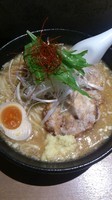 「竜田揚げ味噌ラーメン」@Dragon Noodle's ドラゴンラーメンの写真
