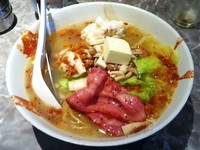 「きのことキャベツの塩バターらーめん」@麺処 かっすい55の写真