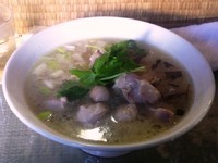 「鶏の王様ソバ　995円」@東京いまむらの写真