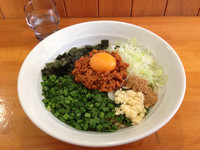 「【限定】台湾まぜそば750円」@麺屋 むじゃきの写真