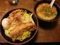 「【限定】生姜味噌つけ麺　愛のあつもり大作戦（２玉）＋味玉：サ」@らあめん 寸八 総本店の写真