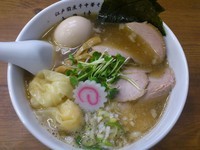 「特製江戸前煮干中華そば（塩） ￥950」@江戸前煮干中華そば きみはん 新所沢店の写真