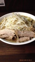 「豚ラーメン ニンニク少し ¥830」@無頼庵の写真