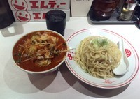 「冷し味噌野菜950円，麺大盛り60円」@蒙古タンメン 中本 目黒店の写真
