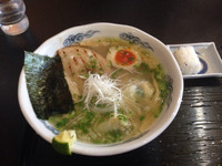 「【限定】浅利煮干しそば770円」@龍のひげの写真