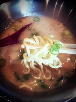 「Ｂセット(チャーシューライス＋半ラーメン)　７００円」@らーめん 極 本店の写真