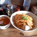 激辛つけ麺、特盛