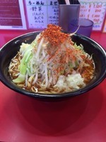 「辛いラーメン　小」@麺屋 桐龍の写真