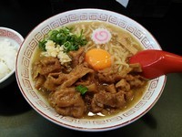 「肉増玉そば」@尾張肉玉そば 豚鯱の写真