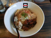 「脂そば（￥700）」@麺処 hachiの写真