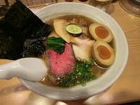 「煮干醤油SOBA（￥800）」@銀座 篝の写真