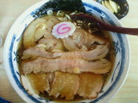 「炭火焼焼豚麺 850円」@手打ち中華そば 和屋の写真