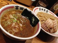 「濃厚つけそば 730 + 30」@松戸中華そば 富田食堂の写真