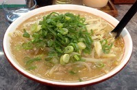 「冬季限定味噌らーめん＋半ライス(800円＋100円)」@きんか本舗の写真