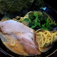 「ラーメン（麺かため）」@横浜家系ラーメン 剛力家の写真