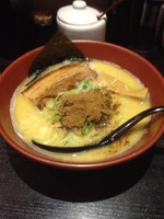 「鶏濃厚魚介かつおラーメン かつお5」@麺屋 吉宗の写真