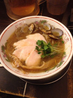 「貝汁柚香ラーメン」@麬にかけろ 中崎壱丁 中崎商店會1-6-18号ラーメンの写真