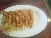 「焼餃子(5個)(400円)」@シマシマトムの写真