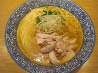 「鶏そば＋東京鶏飯一燈風（８８０円）」@麺屋 一燈の写真
