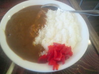 「牛スジカレー…100円（昼のみセットメニュー）」@シマシマトムの写真