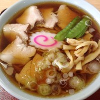 「チャーシューメン 700円」@そば処 梶屋の写真