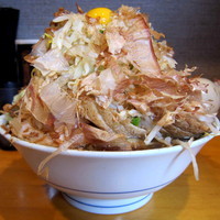 「大ラーメン 700円 + 汁無しそば 80円 + 豚W +α」@豚星。の写真