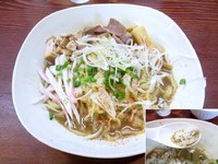 「ニボカレーマゼソバ（半ごはん付）」@良温(Ra-on)の写真