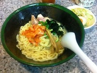 「油そば　（豚骨味）470円」@こだわりらーめん千代都の写真