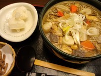 「けんちんそば730円大盛本日無料＋揚げ餅100円（２個）」@信州そば処 そじ坊 大井町イトーヨーカドー店の写真