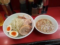 「つけめん＋豚・玉子」@豚ラーメン 蕨店の写真