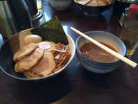 「特製つけ麺900×ごはん100」@らぁめん つけ麺  すずまんの写真