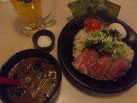 「古都つけ麺（並）￥950＋パルミジャーノ・レッジャーノ￥50」@古都はピアノマンの写真