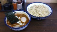 「辛いつけめん(中)＋味玉(クーポンサービス)」@つけめん 玉 本店の写真