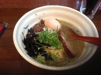 「ラーメン＋たまご　750円」@麺場voyageの写真