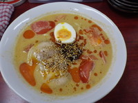 「ゴマ塩トマトタンタン」@九州大分ラーメン 麺恋亭 中華街店の写真