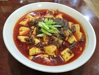 「プレミアム麻婆豆腐麺\1200」@晴々飯店の写真