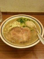 「【限定】背脂煮干そば」@ラーメン暁（＾＾）の写真