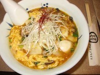 「冬野菜の和風酸辣湯麺　800円」@与ろゐ屋の写真