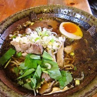 「石臼挽き中華そば　850円」@富良野 とみ川の写真