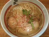 「天然塩ラーメン＋半熟味付け卵 （130829）」@本店 塩元帥の写真